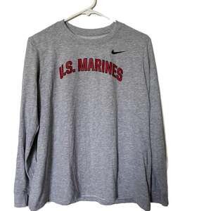 Nike US Marines Dri-FIT Long Sleeve Performance T-Shirt